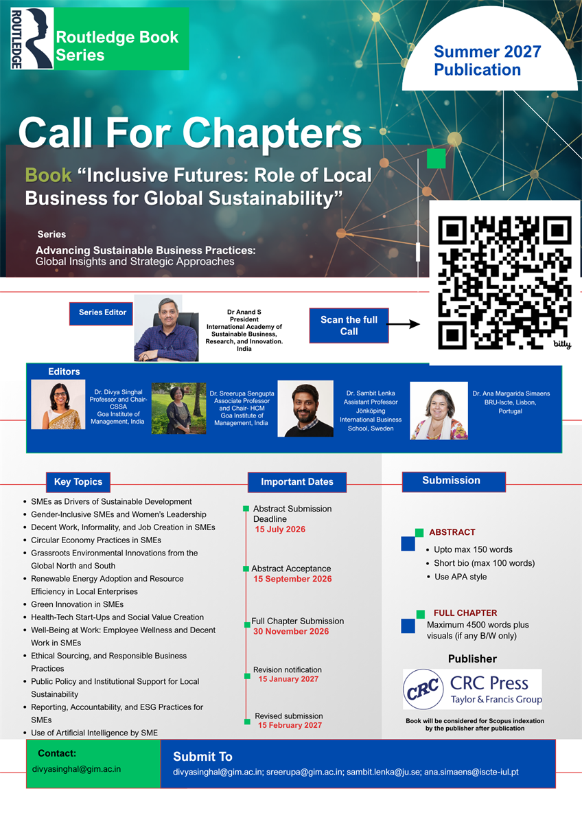 Call For Book Chapter proposal 